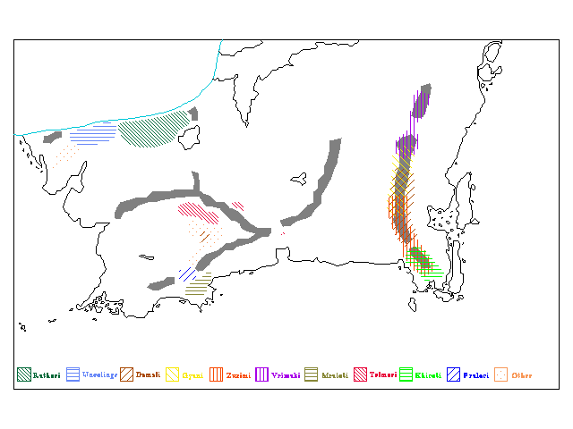 Hsunchen distribution (Genertela)
